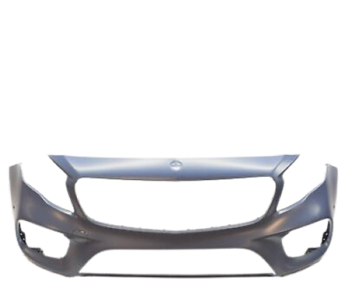 Paraurti anteriore per MERCEDES GLA CLASS AMG/AMG-LINE dal 2017 in poi, con supporti, fori PDC, copertura gancio traino, Park Assist, indicatori telecamera, nuovo, pronto per la verniciatura.