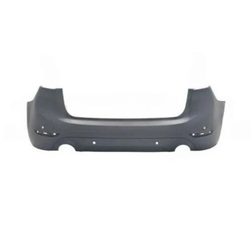 Paraurti posteriore per BMW SERIE 2 F45/F46 ACTIVE TOURER 2014-2017, con fori e staffe per sensori, uscita di scarico singola a destra e a sinistra, modello GRANDTOURER, nuovo, pronto per la verniciatura.