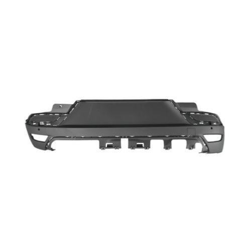 Paraurti posteriore per MITSUBISHI ASX 2023-2024, sezione inferiore, nero goffrato, con 2 fori PDC + staffe, impronte assistenza al parcheggio, copertura gancio, Nuovo