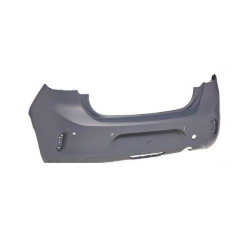 Paraurti posteriore per OPEL CORSA F 2019-2023, copertura gancio traino, fori radar + staffe sensore, impronte radar e sensori di parcheggio, nuovo, pronto per la verniciatura