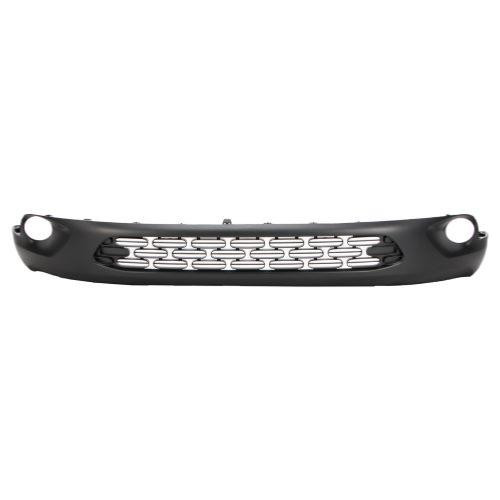 Paraurti anteriore inferiore per CITROËN C4 CACTUS fase 1, 2014-2018, nero goffrato, nuovo.