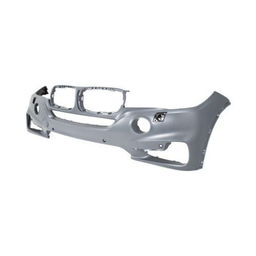 Paraurti anteriore per BMW X5 F15 2014-2018, con fori e staffe per sensori di parcheggio, fori per lavafari, staffa per visione notturna, nuovo, pronto per la verniciatura.