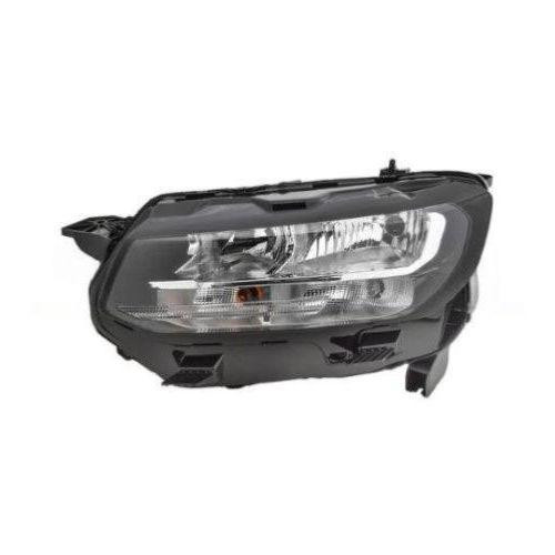 Faro anteriore sinistro per PEUGEOT PARTNER III fase 2 dal 2024 in poi, H1+H7, elettrico, con motore, con luce diurna, Nuovo