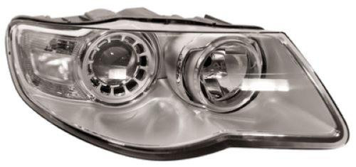 Faro destro per VOLKSWAGEN TOUAREG 2007-2011, H7+H9, elettrico, con motore, nuovo