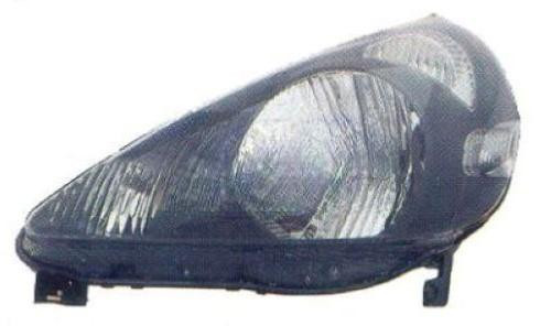 Faro anteriore sinistro elettrico per HONDA JAZZ II fase 1 2002-2004, H4, senza motore, nuovo