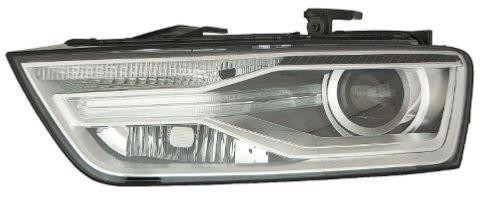 Faro sinistro per AUDI Q3 I fase 2 2014-2018, modello XENON, D5S-H8-PY24WC, con luce diurna, LED, con motore, nuovo