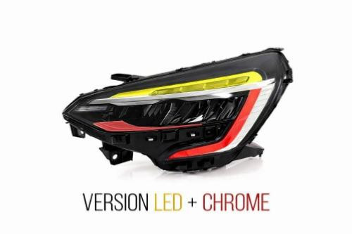 Faro sinistro per RENAULT CLIO V fase 1 2019-2023, LED, con centralina, motore, cromato, nuovo