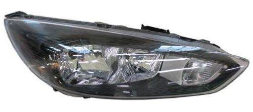 Faro anteriore destro per FORD FOCUS III fase 2 2014-2018, H7+H1, con motore, corpo nero, nuovo
