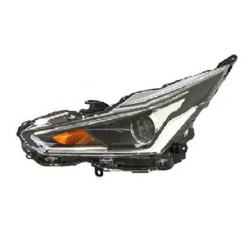 Faro LED sinistro per Toyota Aygo II Fase 2 2018-2022, H1R2-P21W, con predisposizione per regolazione elettrica, Nuovo