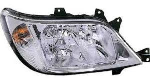 Faro anteriore destro elettrico per MERCEDES SPRINTER I (W901-W905) 2002-2006, Hella, Nuovo