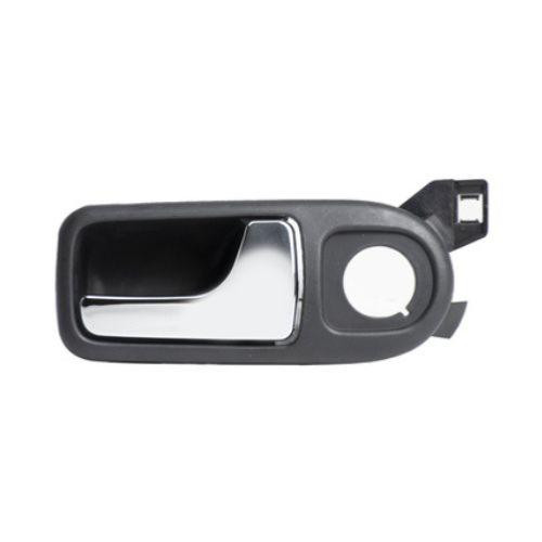 Maniglia interna anteriore destra per portiera per VOLKSWAGEN UP 2012-2016, nera, con leva cromata, nuova