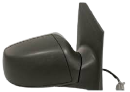 Specchietto retrovisore elettrico destro per FORD FOCUS II fase 1 2004-2007, riscaldato, nero, 6H5P, nuovo