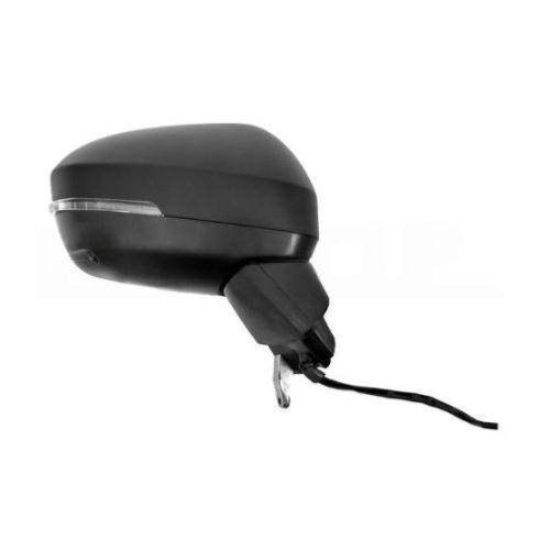Specchietto retrovisore destro per NISSAN JUKE II (dal 2019 in poi), elettrico, riscaldato, ripiegabile elettricamente, con indicatore LED, BLIS, telecamera, connettore a 13 pin, convesso, alloggiamento verniciabile, nuovo