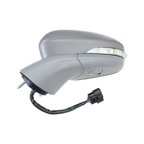 Specchietto retrovisore sinistro per FORD MONDEO IV fase 2 (dal 2019 in poi), elettrico, riscaldato, asferico, ripiegabile, con indicatore di direzione, memoria, luce di cortesia, BLIS, 14 pin, nuovo, pronto per la verniciatura