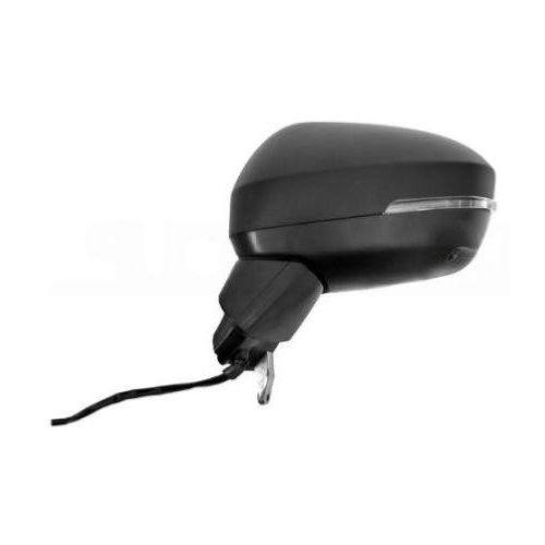 Specchietto retrovisore sinistro per NISSAN JUKE II dal 2019 in poi, elettrico, riscaldato, ripiegabile, luce LED, BLIS, telecamera, 13 pin, convesso, alloggiamento verniciabile, nuovo