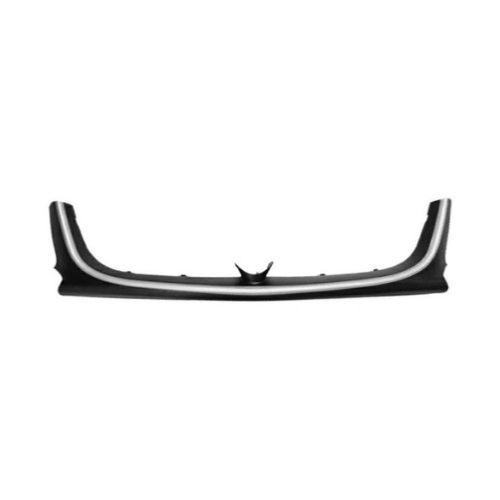 Spoiler paraurti anteriore per ALFA ROMEO GIULIETTA dal 2016 in poi, nero, con finiture argento, Nuovo