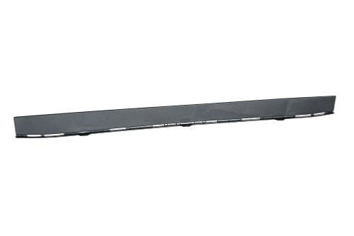 Spoiler paraurti anteriore per SMART FORTWO 2014-2019, inferiore, centrale, nero, in gomma, nuovo