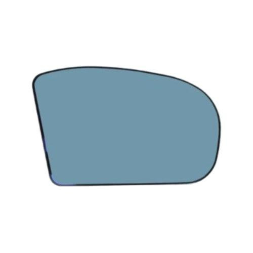 Vetro specchietto retrovisore destro per MERCEDES CLASSE E 1999-2002 (W210), riscaldato, nuovo