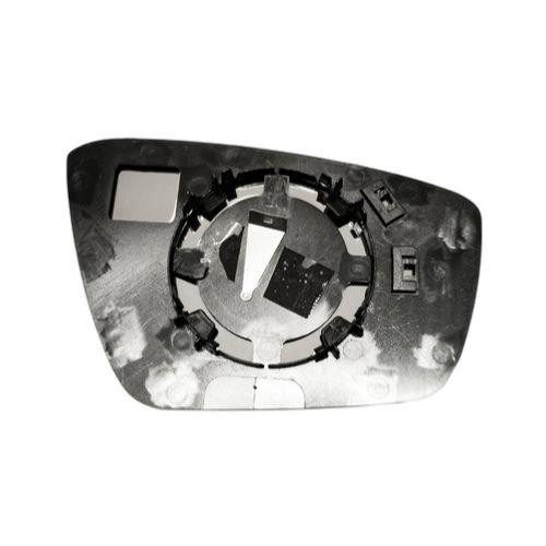 Vetro specchietto retrovisore sinistro per FORD KA (dal 2016 in poi), convesso, cromato, nuovo