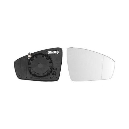 Vetro specchietto retrovisore sinistro per VOLKSWAGEN TIGUAN II fase 2 2020-2023, riscaldato, asferico, nuovo