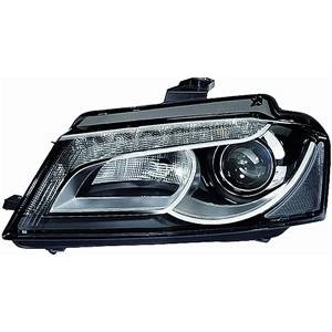 Faro anteriore sinistro per AUDI A3 II ph.3 2008-2012, BI-XENON D3S, sfondo nero, Nuovo
