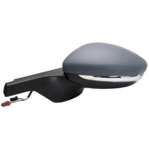 Specchietto retrovisore sinistro per CITROËN C3 III fase 2 (dal 2020 in poi), elettrico, riscaldato, con luce, con sensore, connettore a 8 pin, alloggiamento verniciabile, modello >02/2018, nuovo