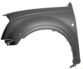 Parafango anteriore sinistro per ISUZU D-MAX I fase 1, 2002-2006, foro ripetitore, modello 4WD, nuovo