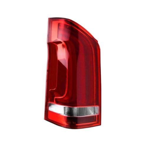 Fanale posteriore sinistro per MERCEDES CLASSE V (VITO) 2019-2024 (W447), con portalampada a LED, modello portellone posteriore, Nuovo