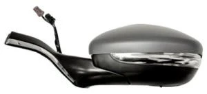Specchietto retrovisore sinistro per PEUGEOT 2008 fase 2, 2016-2019, ripiegabile elettricamente, verniciabile.