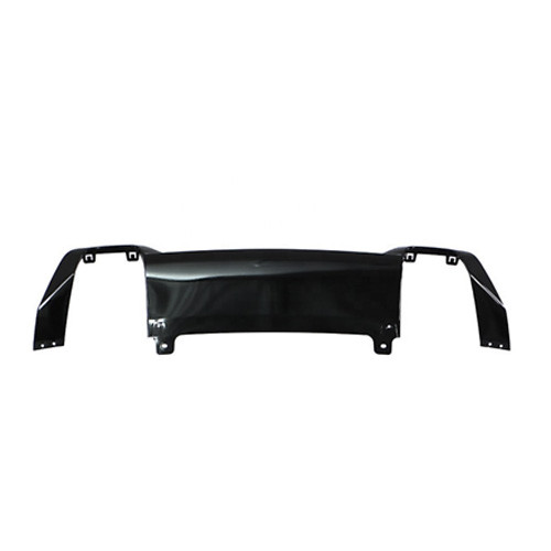 Spoiler posteriore per paraurti PEUGEOT 2008 II fase 2 da 05/2023, nero lucido con doppio scarico, nuovo