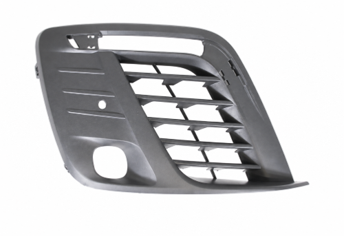 Griglia paraurti destra per PEUGEOT EXPERT III TRAVELLER 2016-2023, nera, modello TRAVELLER con fori PDC, nuova