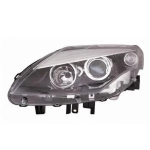 Faro anteriore sinistro H7+H7 per RENAULT LAGUNA III, 2007-2010, Nuovo