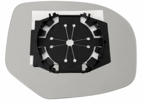 Vetro specchietto retrovisore sinistro per SUZUKI SWIFT II fase 1, 2010-2017, montaggio rotondo, nuovo