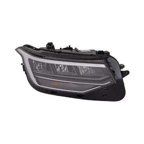 Faro anteriore destro per VOLKSWAGEN TIGUAN II fase 2 2020-2023, elettrico, con motore, LED, nuovo