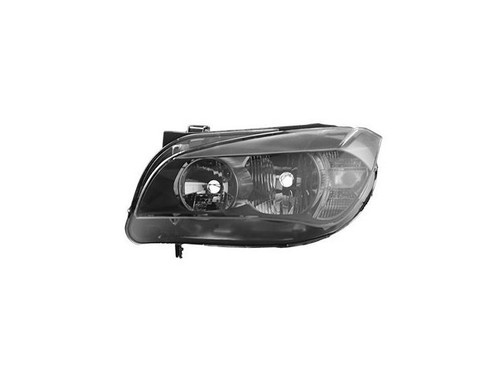 Faro anteriore ottico sinistro per BMW X1 E84 ph. 2 2014-2015, elettrico, con motore, con luce diurna a led, Nuovo