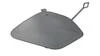 Coprigancio anteriore per BMW X1 E84 ph. 2 2012-2015, nero liscio da primerizzare, Nuovo