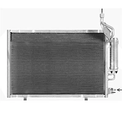 Condensatore climatizzatore per FORD FIESTA Mk6 fase 2 2013-2016, OEM 1823762, nuovo