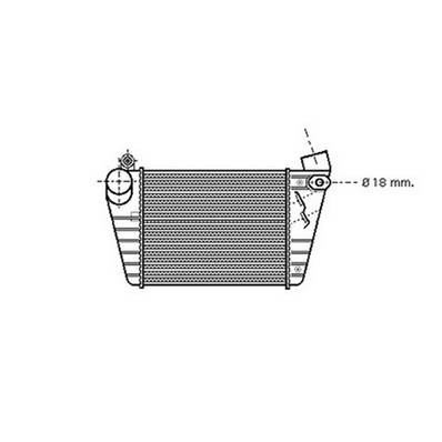 Intercooler per AUDI A3 I fase 1 1996-2000, OEM 1J0145803G, nuovo