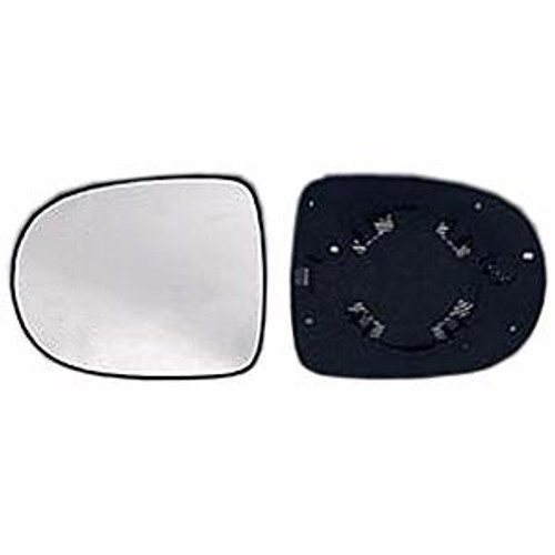 Vetro Specchio sinistro per RENAULT CLIO 3 - 2009 > 2012 C/Piastra Nuovo