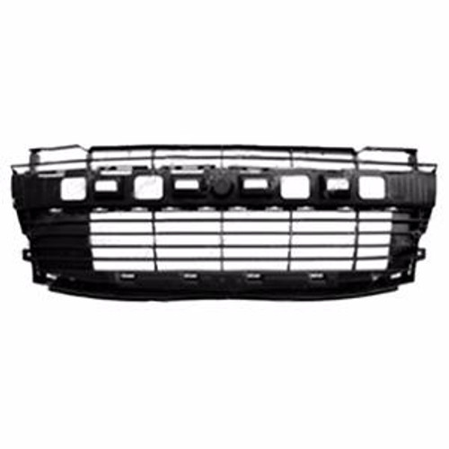 Griglia Centrale Paraurti Anteriore per PEUGEOT 206 PLUS 2009-2013 Nera Nuova