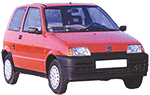 FIAT CINQUECENTO dal 03 - 1992 al 04 - 1998