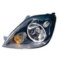 Faro ottico anteriore sinistro per FORD FIESTA dal 2006 al 2008 H4, Elettrico, Nuovo