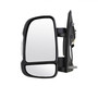 Specchietto Retrovisore sinistro per CITROEN JUMPER dal 2006 al 2014 Manuale, Braccio corto, Nero, Nuovo