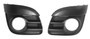 Kit Griglie Laterali Paraurti Anteriore destra/sinistra per CITROEN C2 dal 2008 al 2010 Nere Nuove