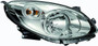 Faro ottico anteriore destro per RENAULT TWINGO II - 2007 > 2011 H4 C/ Corpo Cromato Nuovo