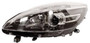 Faro ottico anteriore sinistro per RENAULT SCENIC III - 2013 > 2016 H7+H7 Corpo Nero Nuovo