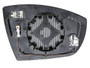 Vetro Specchio sinistro per FORD KUGA - 2008 > 2012 Termico C/Piastra Nuovo