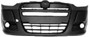 Paraurti Anteriore per FIAT DOBLO - 2010 > 2014 Nero C/ Fendi Nuovo