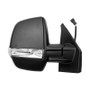 Specchietto Retrovisore destro per FIAT DOBLO dal 2010 al 2014 Meccanico, Modello Cargo, Nero, Nuovo