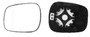Vetro Specchio destro o sinistro per RENAULT KANGOO - 2003 > 2008 Asferico Termico C/Piastra